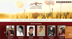 Desktop Screenshot of chandlerfuneralhome.net